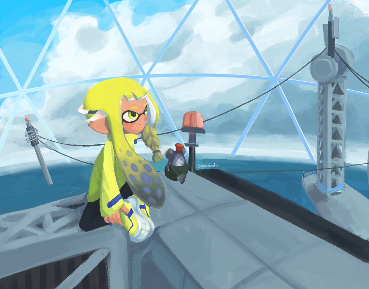 squibinator's tweet image. Hello, Alterna! #Splatoon3