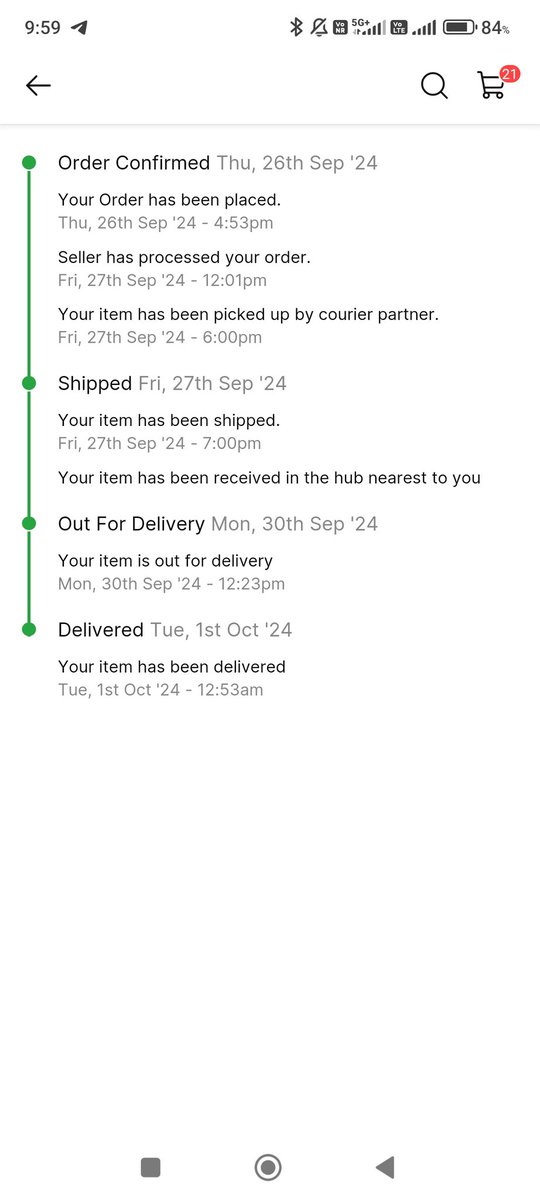 manishsd1784's tweet photo. What the hell is this @Flipkart 
@flipkartsupport
I didn't receive my order and they are saying it's delivered.
Neither his delivery agent has received the call nor they are calling back .
This is a prepaid order so how can it be delivered without OTP ?
#BigBiillionDays https://t.co/dBGZ9nhPcj