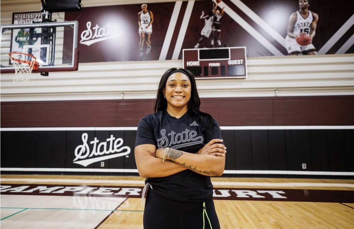 WomensHoops_USA's tweet image. Victoria Vivians is back at Mississippi State 🔥
