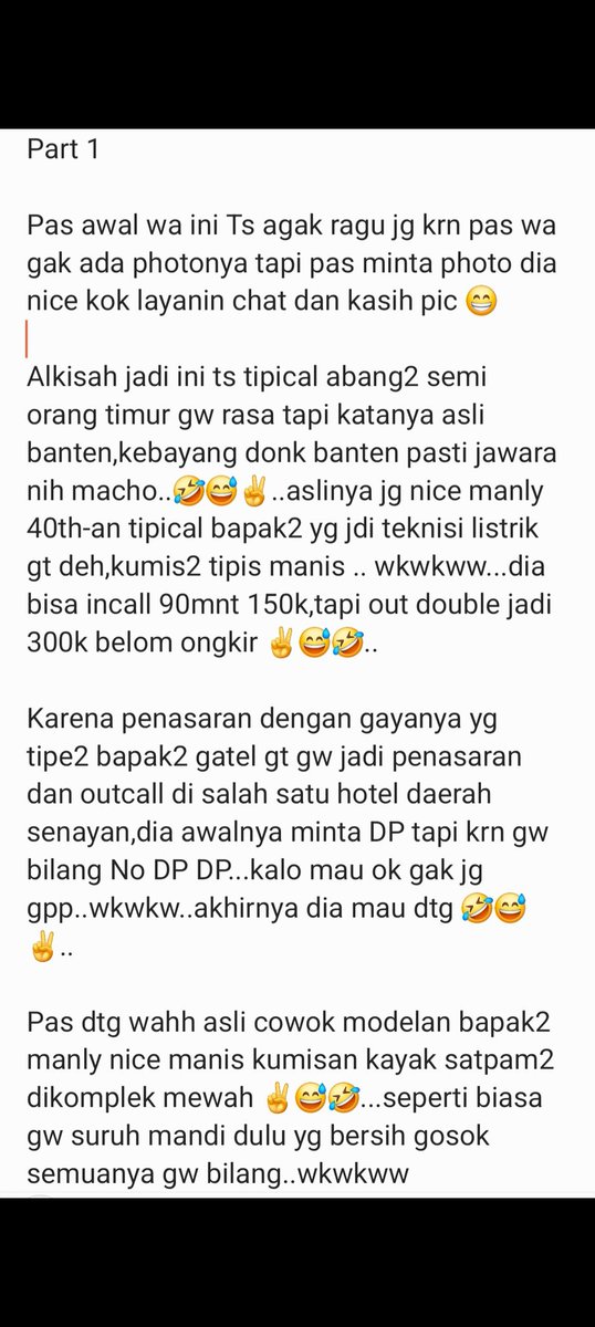 silentclientjkt's tweet photo. 📍petukangan selatan jaksel

Nicemanly ts 40th,penampakan kayak suami tetangga lu yg suka nyuci motor boxeran depan rumahnya 🤣✌️😅..in&amp;out ashoygebhoy...detail photo di IG gw..be happy aje pengalaman bisa beda2 ✌️😁

#reviewpijat 
#ashoygebhoybelike
#pijatpriajakarta https://t.co/yvHo9GV06z