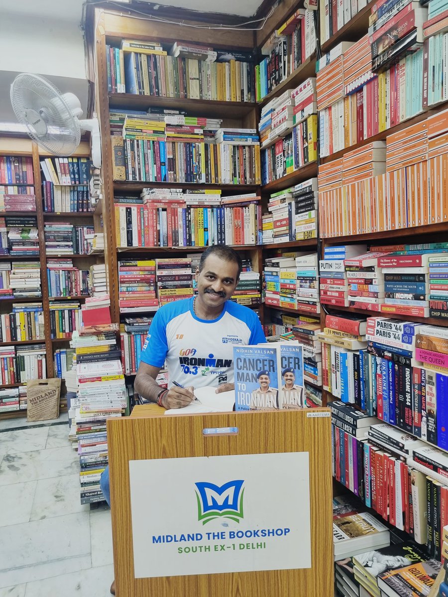 Pan Macmillan India (@panmacindia) on Twitter photo Find signed copies of CANCERMAN TO IRONMAN by <a href="/nidhinvalsanips/">Nidhin Valsan IPS</a> at Delhi bookstores!
<a href="/Bahrisons_books/">Bahrisons Bookseller</a> <a href="/kunzum/">Kunzum</a> <a href="/FullCircleReads/">Full Circle Bookshop</a> <a href="/midlandsouthex/">Midland The BookShop</a> Find signed copies of CANCERMAN TO IRONMAN by <a href="/nidhinvalsanips/">Nidhin Valsan IPS</a> at Delhi bookstores!
<a href="/Bahrisons_books/">Bahrisons Bookseller</a> <a href="/kunzum/">Kunzum</a> <a href="/FullCircleReads/">Full Circle Bookshop</a> <a href="/midlandsouthex/">Midland The BookShop</a>