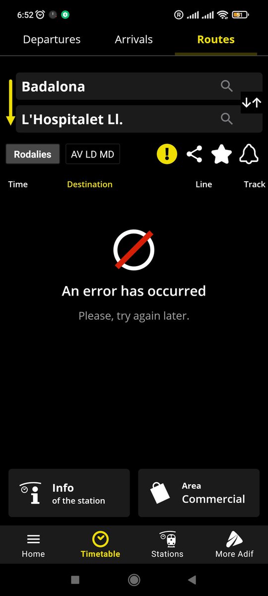 llozano_b's tweet photo. @Adif_es @InfoAdif  No funciona..... Coger el Rodalies ya es lo suficiente difícil sin añadir este problemilla! Gracias https://t.co/0yNhypue6p