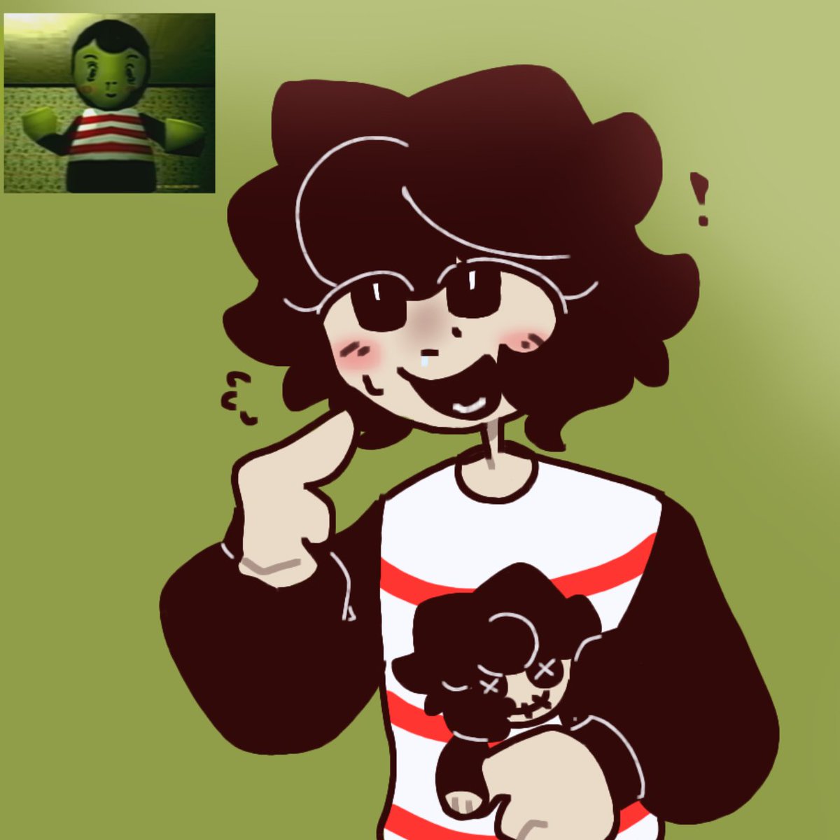 Milo_Ranbee's tweet photo. Ron is so cute 
#badparenting
#badparentingart
#ronbadparenting https://t.co/Sps2ScPn7p