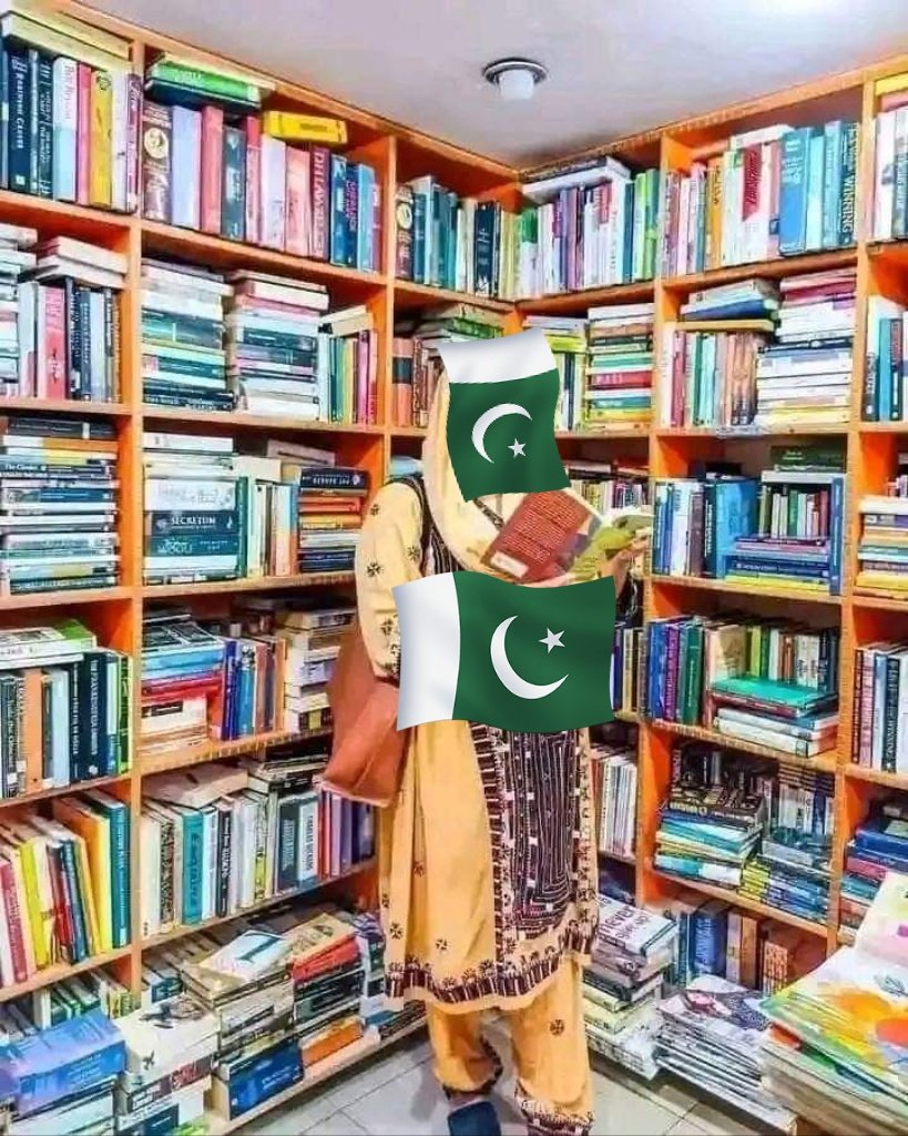 *جو عورت اپنے سنگھار کے پیسوں سے کتابیں خریدتی ہیں اور پڑھتی ہیں وہ معاشرے میں عظیم لوگوں کو جنم دیتی ہے*💯☺️