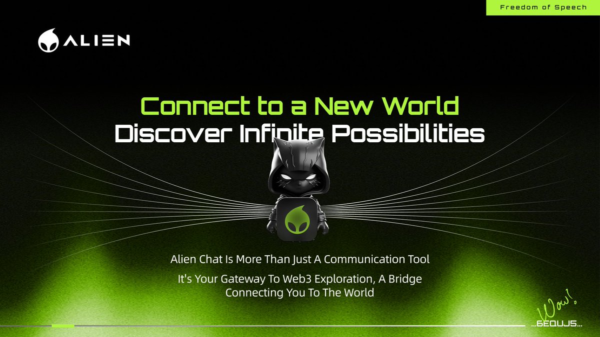 Alien_SocialFi's tweet image. 🌍 No matter where you are in the world,
the decentralized nature of #AlienChat gives you more freedom and security in communication! 🛡️
#DecentralizedCommunication #Web3