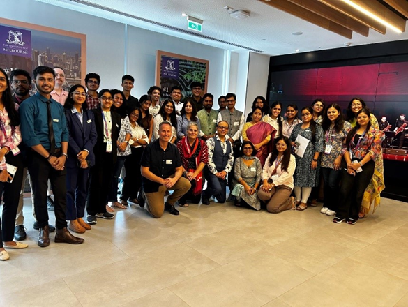 #SDG2 workshop on "Food for a Healthy Planet" at @unimelbNDelhi!  Our students joined for sessions on circadian rhythms &amp; food, bioaccumulation of toxins in plants, <a href="/Neelu_Jha/">Neelu jha</a> <a href="/RahulDevrani18/">Rahul Devrani</a> @DrAbhiroopC @AlexJResearch #universityofMelbourne #jses #jgu #niftem #sustainability
