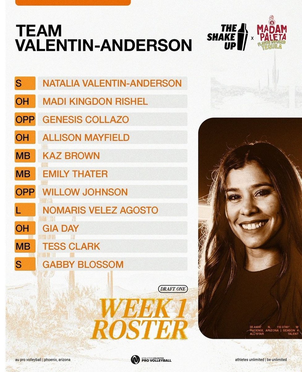 volleyballidn's tweet image. Madison Kingdon, Giovanna Milana, dan Willow Johnson akan bergabung dalam satu tim yang sama untuk minggu pertama di Athletes Unlimited Pro Volleyball League #AUProVB