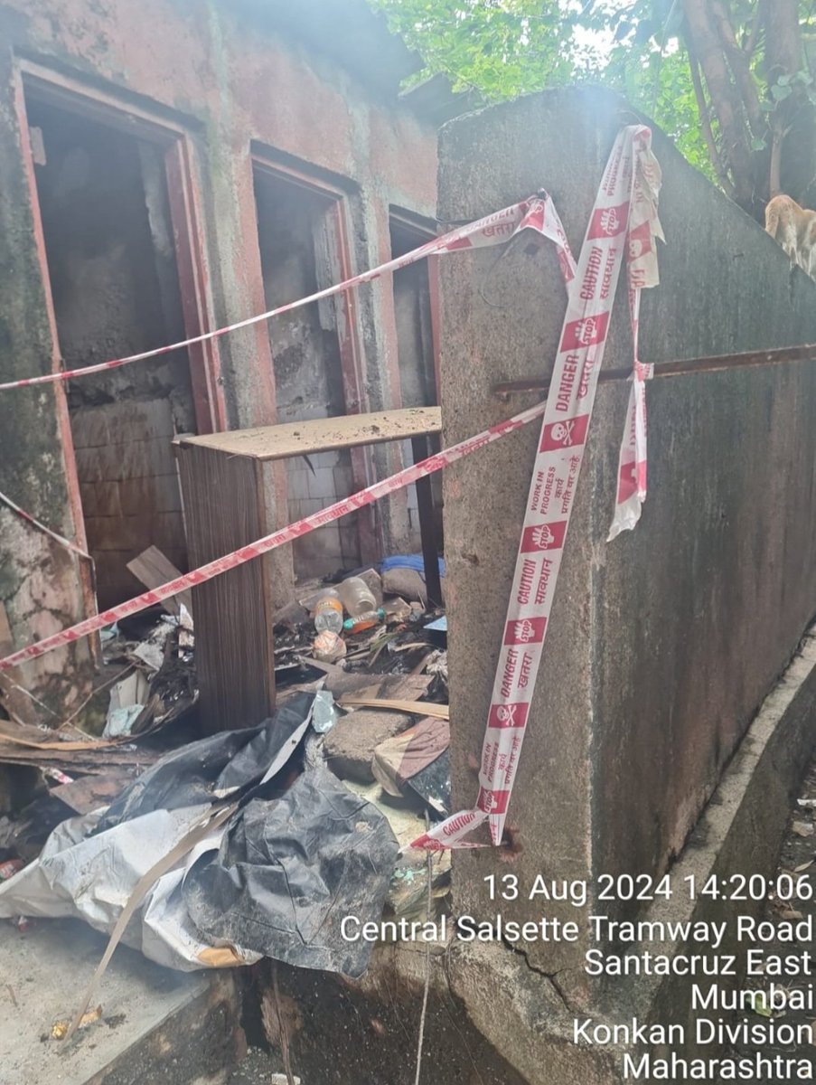 सांताक्रुज मनपा एच /पूर्व विभाग कार्यक्षेत्र अंतर्गत वार्ड क्रमांक 91 महानगर पालिका 
 सुलभ शौचालय  बेकायदेशीर  बांधकाम ला पूर्णपणे अधिकारांचे पूर्णपणे  पाठिंबा <a href="/CMOMaharashtra/">CMO Maharashtra</a> <a href="/htTweets/">Hindustan Times</a> <a href="/mieknathshinde/">Eknath Shinde - एकनाथ शिंदे</a> <a href="/mieknathshinde/">Eknath Shinde - एकनाथ शिंदे</a> <a href="/mybmc/">माझी Mumbai, आपली BMC</a> <a href="/mybmc/">माझी Mumbai, आपली BMC</a> <a href="/mybmcWardHE/">Ward HE BMC</a> <a href="/VarshaEGaikwad/">Prof. Varsha Eknath Gaikwad</a> <a href="/zuberansari107/">Zuber Ansari</a>