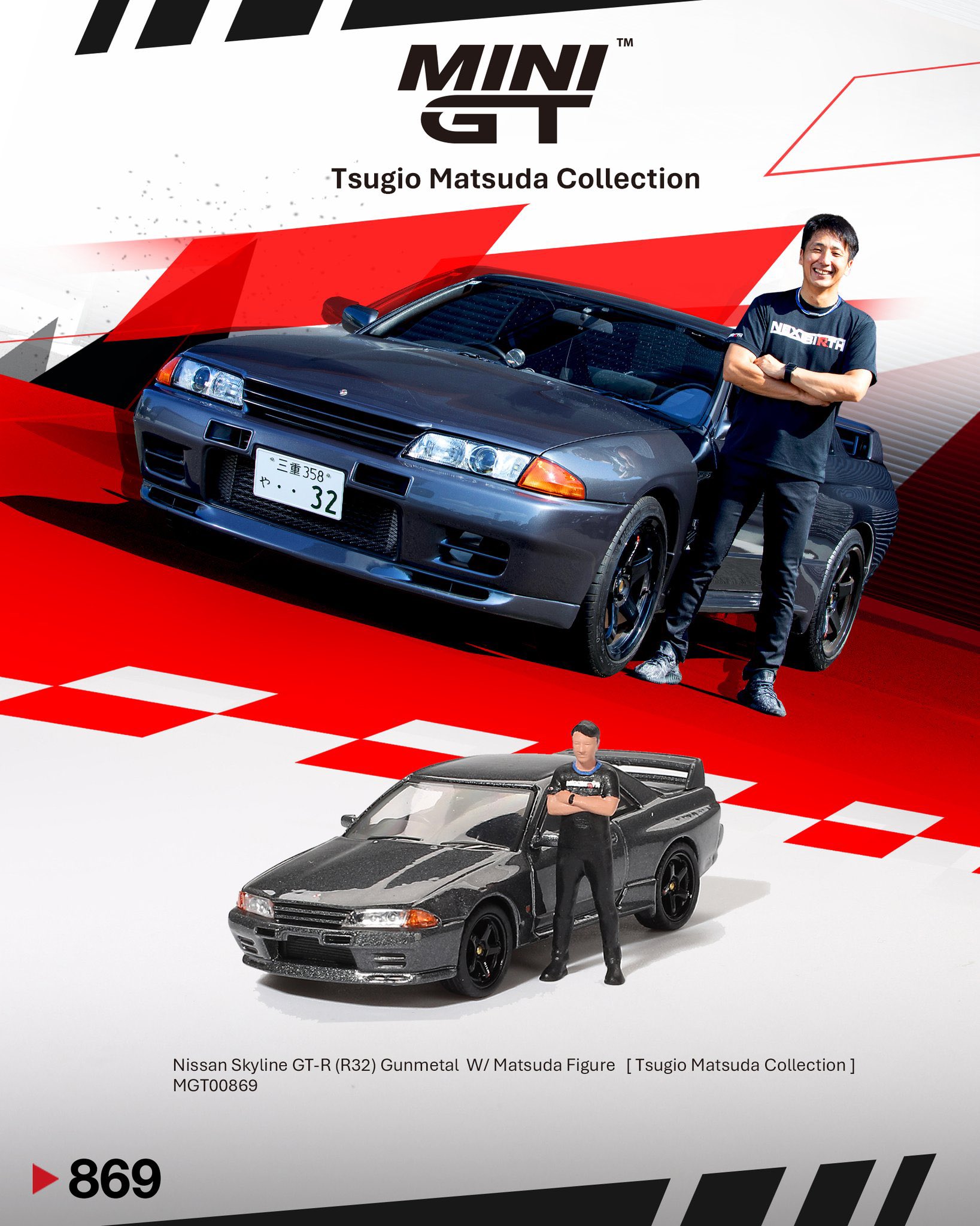 【5％OFF】 松田次生  X: on BIRTH NEXT Matsuda Tsugio ミニカー