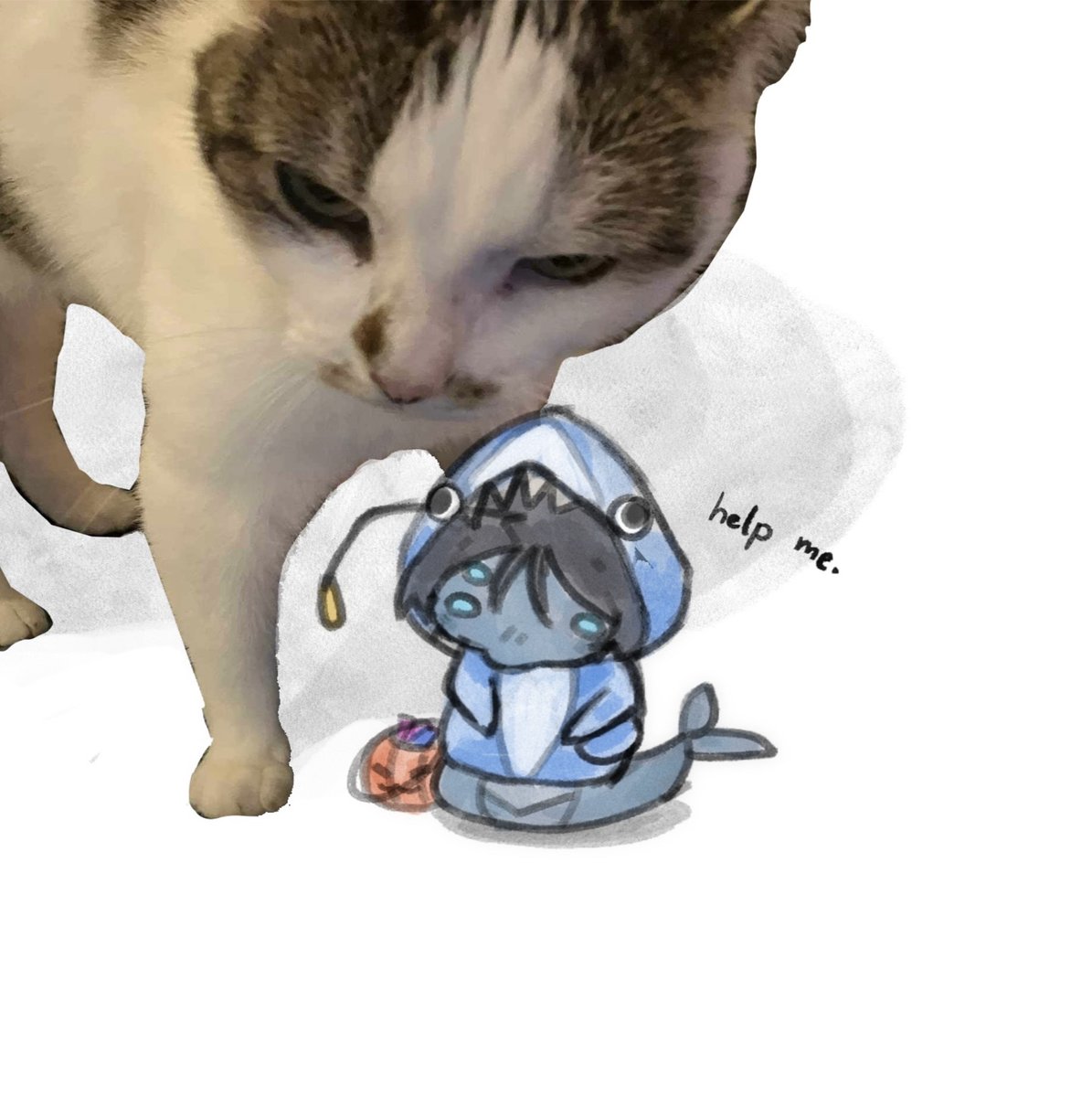 Ziiruis's tweet photo. Well, Since it’s 𝓢𝓟𝓞𝓞𝓚𝓨 month...

Shark Sebby Attack🦈

#pressureroblox #pressurefanart #PressureSebastian #pressurerobloxgame https://t.co/UaR34Gf73P