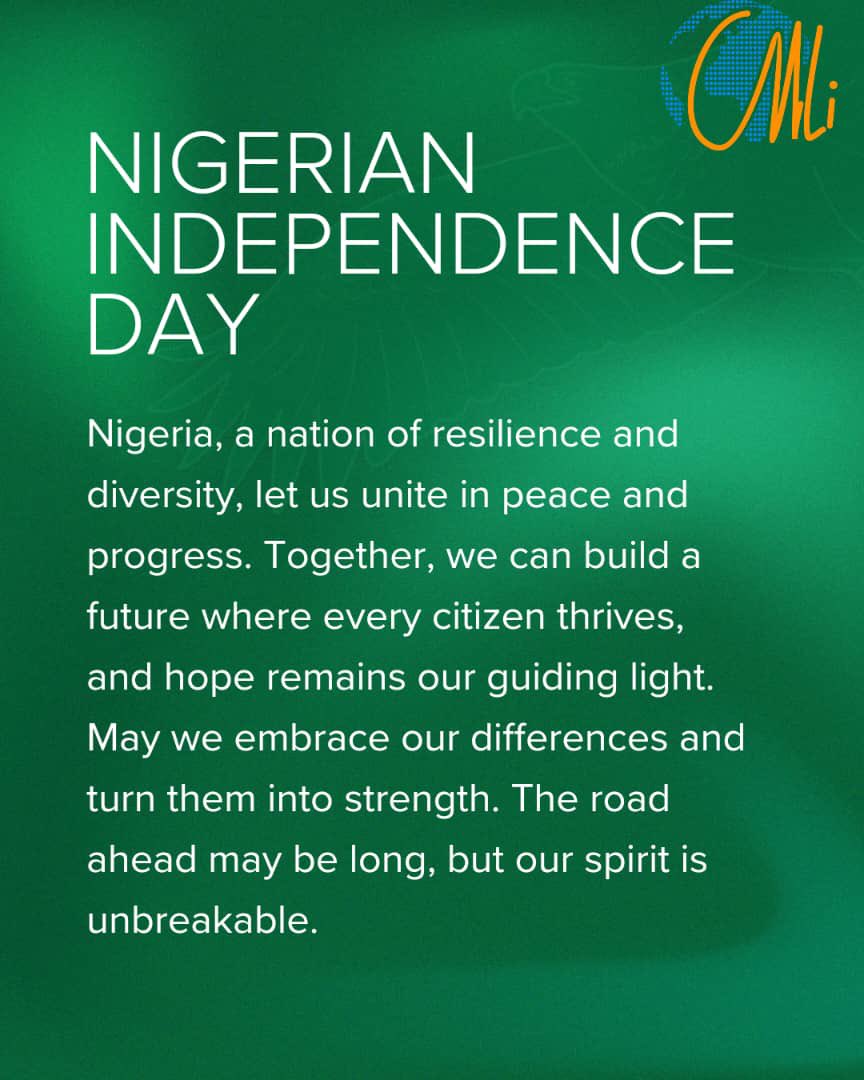 Dear book lover,
We celebrate your years of resilience.
Happy independence day Nigeria!