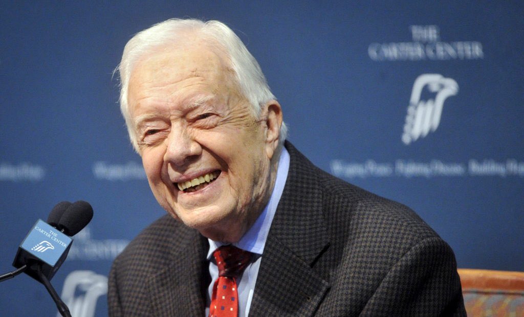 Live your life in such a way that people all over the country wait up until midnight to wish you a happy birthday.

Happy 100th, Jimmy Carter.