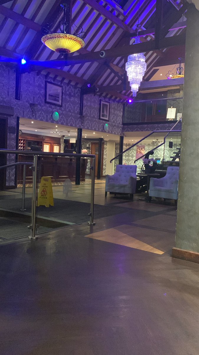 Sat here in the lobby area at the very impress <a href="/OldThornsHotel/">Old Thorns Hotel & Resort</a> ready for our deer conference