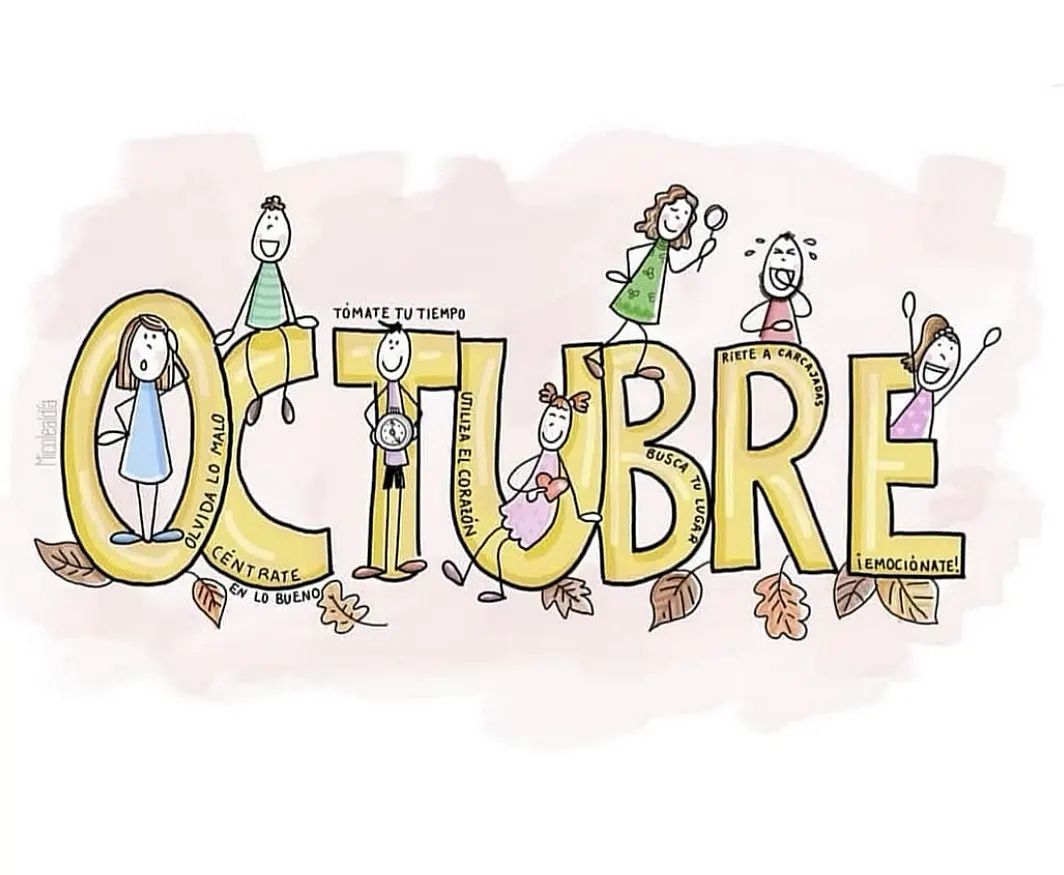 Micolealdia's tweet photo. O lvida lo malo
C éntrate en lo bueno
T ómate tu tiempo
U tiliza el corazón
B usca tu lugar
R íete a carcajadas
E mociónate

¡Bienvenido octubre!
#Octubre #October1 https://t.co/9pDJDkf1bv