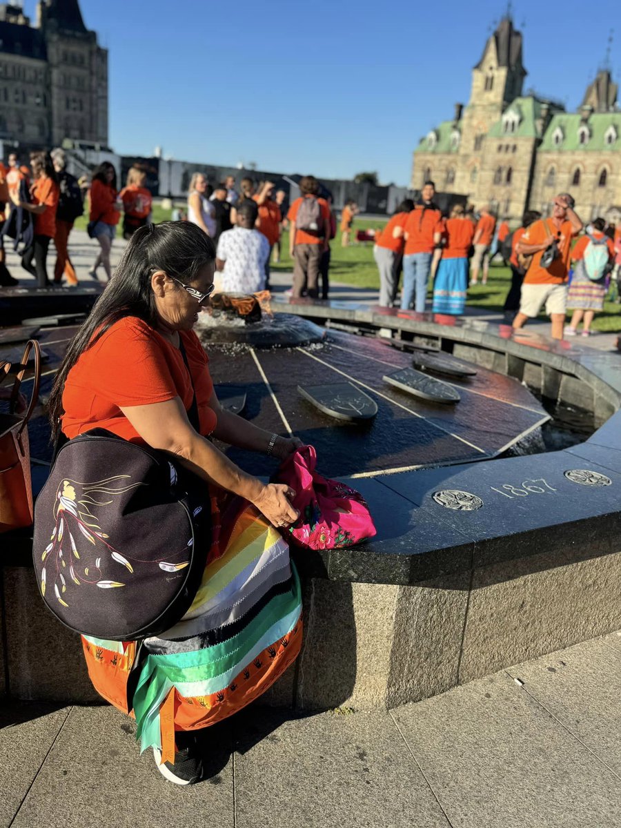 NANComms's tweet photo. IRS Survivor Ogichida Ogemaa Ikwe Elder Joan Cachagee from Kingfisher Lake First Nation Niima Doodam Nisoo Mida shares a drum song and her story as an Indian Residential School Survivor
#everychildmatters #reconciliationnow https://t.co/QCRy6uB4zl