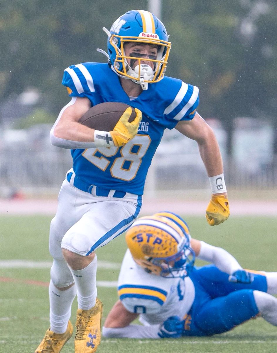 Senior Mid-Season Highlights 
16 Catches
137 Yards
342 Return Yards (#1 in NY)
2 Touchdowns 

hudl.com/v/2QFPzG
