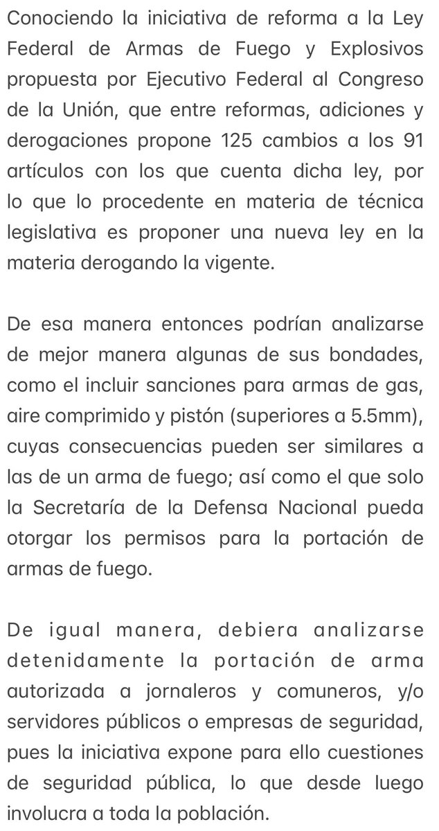 ccymabogados's tweet photo. SE REFORMA LA LEY FEDERAL DE ARMAS DE FUEGO Y EXPLOSIVOS https://t.co/wVSQh1jfTE