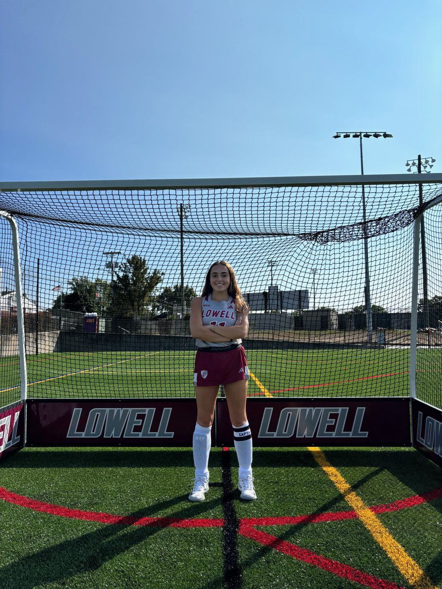 Congrats to senior Captain Lexie Abrams today on her hat trick!