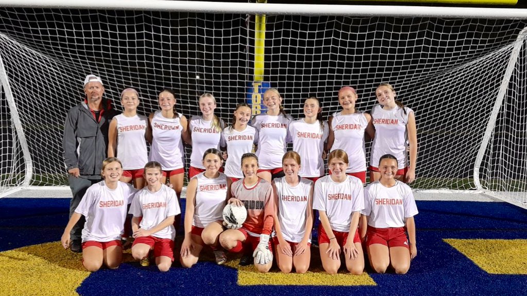 Generals4Soccer's tweet photo. The Lady G's continue to soar, securing another victory against West M's 8th grade team! One more home game on Wednesday at 5:30PM at Somerset Park to cap off a remarkable regular season!

D. Schneider ⚽️
I. Daly ⚽️⚽️⚽️ (hat trick) https://t.co/cKhw3Z5ghV