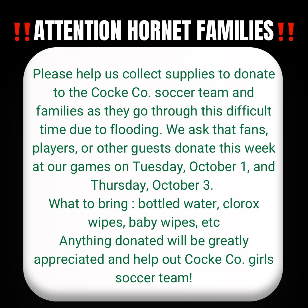 Carter Lady Hornets Soccer tweet media