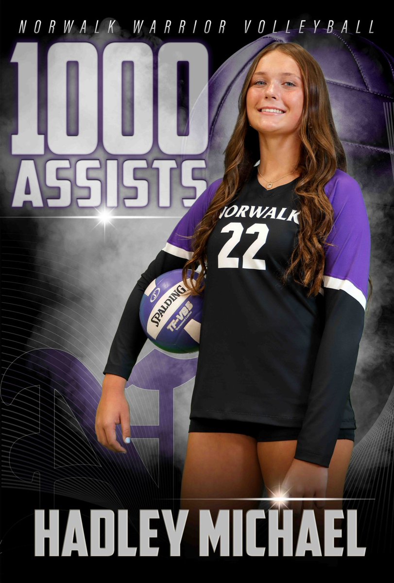 Norwalk Volleyball (@norwalkvb) on Twitter photo Congratulations to our sophomore setter Hadley Michael on reaching the 1000 assist milestone this past weekend in Nevada! <a href="/NorwalkSchools/">Norwalk Schools</a> <a href="/IGHSAU/">IGHSAU</a> <a href="/Norwalk_Pride/">Norwalk Activities</a> Congratulations to our sophomore setter Hadley Michael on reaching the 1000 assist milestone this past weekend in Nevada! <a href="/NorwalkSchools/">Norwalk Schools</a> <a href="/IGHSAU/">IGHSAU</a> <a href="/Norwalk_Pride/">Norwalk Activities</a>