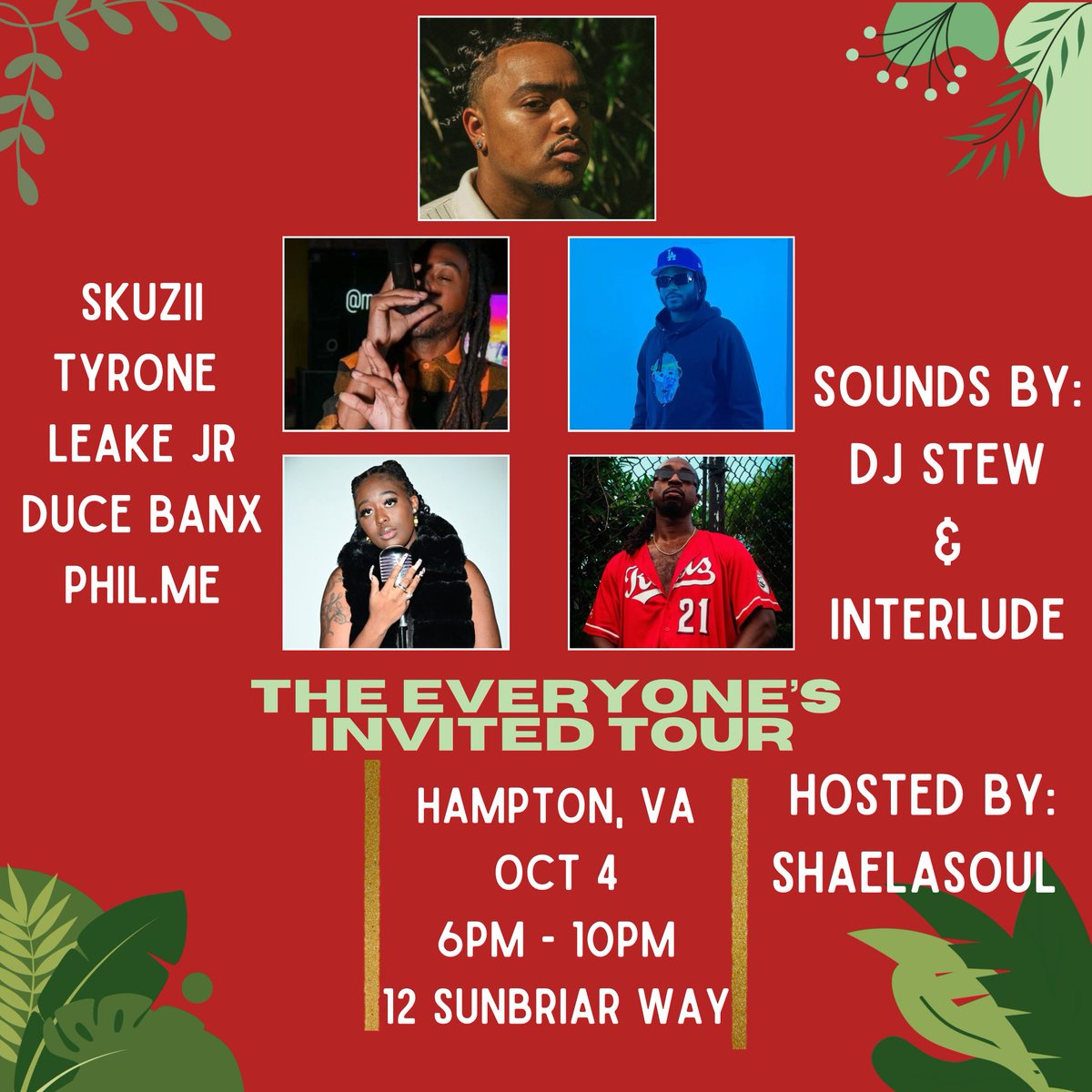 On that note…HAMPTON VA..Twitter family u know wassup this the last time Ima be outside for a little bit. My twitter promo different from FB and IG come take a shot wimme and shake some ass yerrrrrrrrp what’s poppin
•
eventbrite.com/e/hampton-va-t…