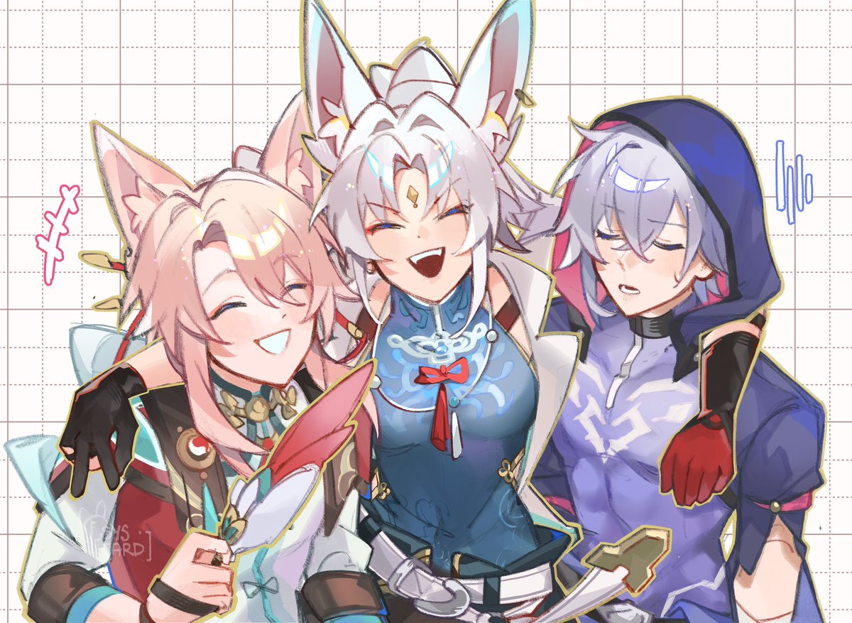 Friends 💫
#Feixiao #Moze #Jiaoqiu