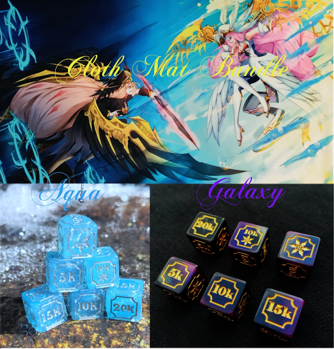 avalonaccessory's tweet image. 🚨OCTOBER GIVEAWAY🚨 Winner be getting a set of the new dice 🎲✨ Just Like, Retweet, be Following this page. The winner will be announced alongside product launch and restock at 9 AM PST October 7th.  For early product come find me at BCS Sacramento this weekend.