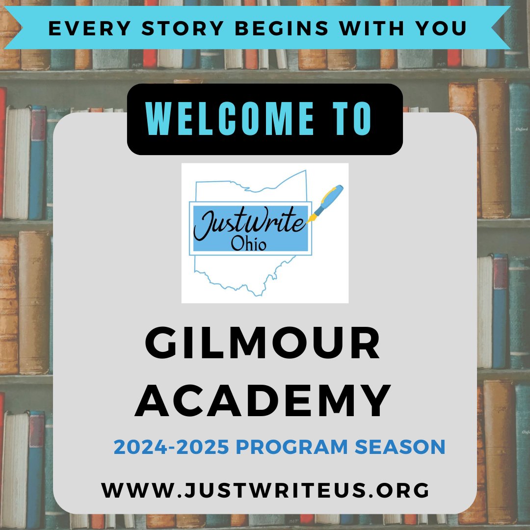 Welcome <a href="/GilmourAcademy/">Gilmour Academy</a> to the 2024-25 program season!  justwriteus.org