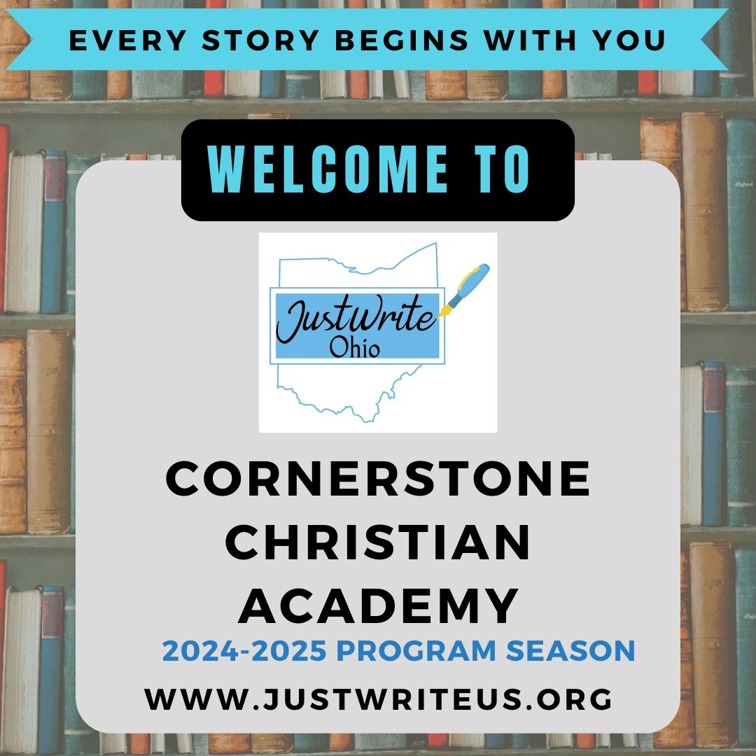 📜🎉 Your Story, Your Legacy! The JustWrite competition is calling Ohio’s most creative minds. 💡 Whether it’s a short story, poem, or something completely new—this is your moment to make your voice heard. 🖊️✨ What will you write? 📖

#JustWriteOhio #YoungAuthors