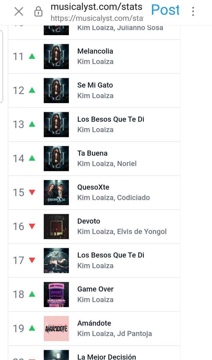AreMarisel's tweet photo. Me encanta @KimberlyLoaiza_ π
Siempre te escucho PRECIOSA πΉβ¨π§π»ββοΈ
Me sΓ© absolutamente cada una de tus canciones ππ
#KimLoaiza #LHLM
#XAmorII #KimberlyLoaiza
https://t.co/nsr9Rmh8c1 https://t.co/rC99jQbW9m