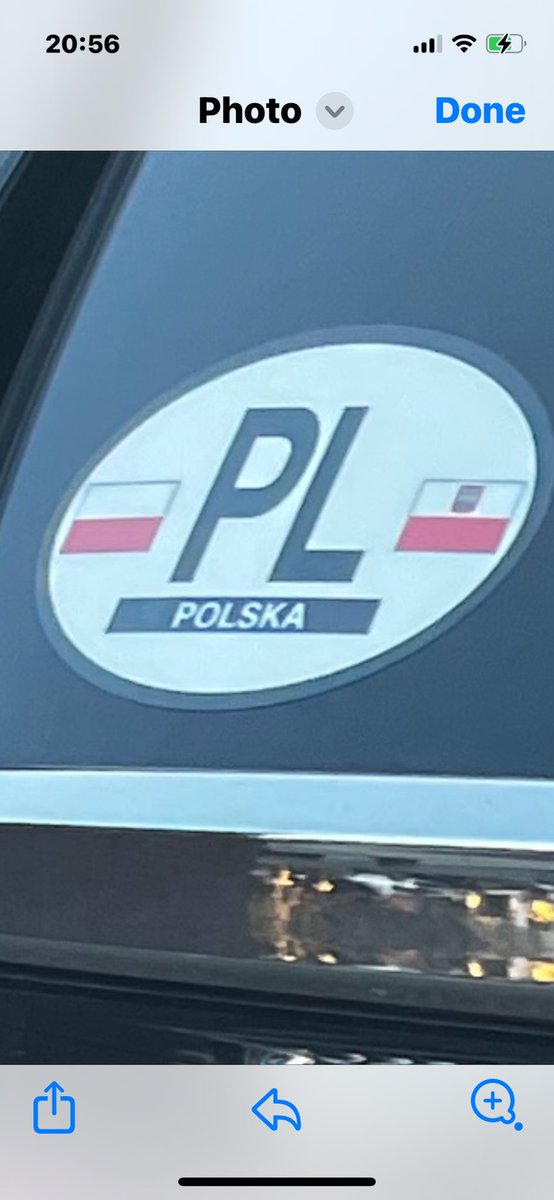 JMoakley's tweet image. Stolen from Queens NY less than 24 hours ago, special attention to NJ waterfront agencies, as vehicle may be headed for export overseas.

@NYPD111Pct @PAPD911 @NJSP @FBINewark @NYPDDetectives #AutoCrime 

The body damage was repaired after the picture was taken. Distinct sticker.