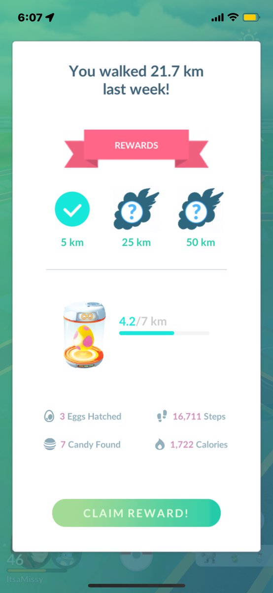Missysartbook's tweet photo. #PokemonGo #WeeklyWalk
😥 https://t.co/g5ZYUaWF9g
