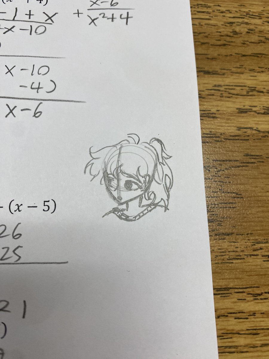 _icant_think's tweet photo. Kinda proud of this doodle. Don’t know who she is lol https://t.co/Bwhh1FMIBH