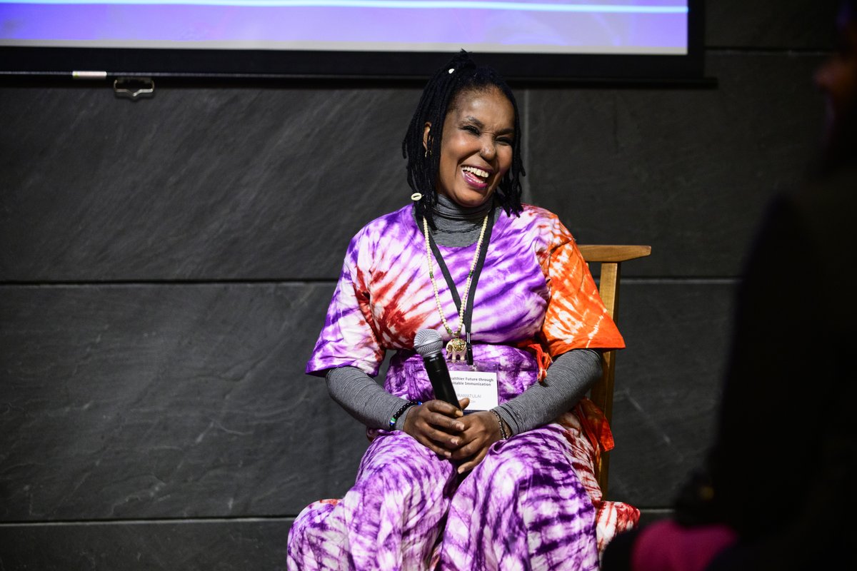 EndPolioNow's tweet image. Thank you to polio survivor and Team #EndPolio member @MindaDentler, @UNICEF youth advocate Fy, and community health worker Ramatulai Jalloh, for sharing inspiring stories on the sidelines of #UNGA79! #HumanlyPossible #EndCholera #Measles