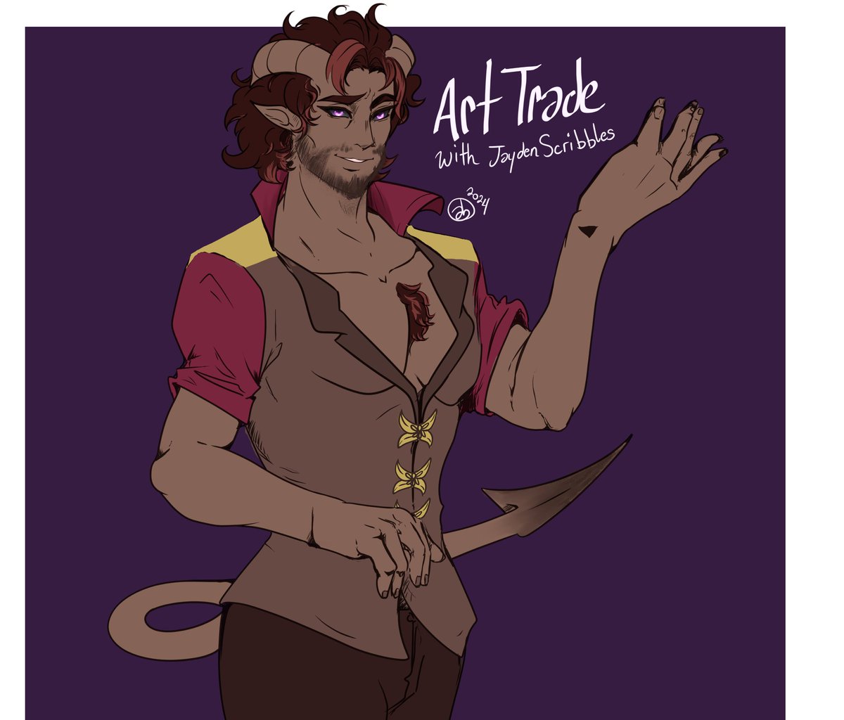 logicalpine199's tweet image. Art Trade with
@JaydenScribbles

Can't wait to see what you come up with!!❤️❤️❤️#Artcommunity #Artshare #arttwt