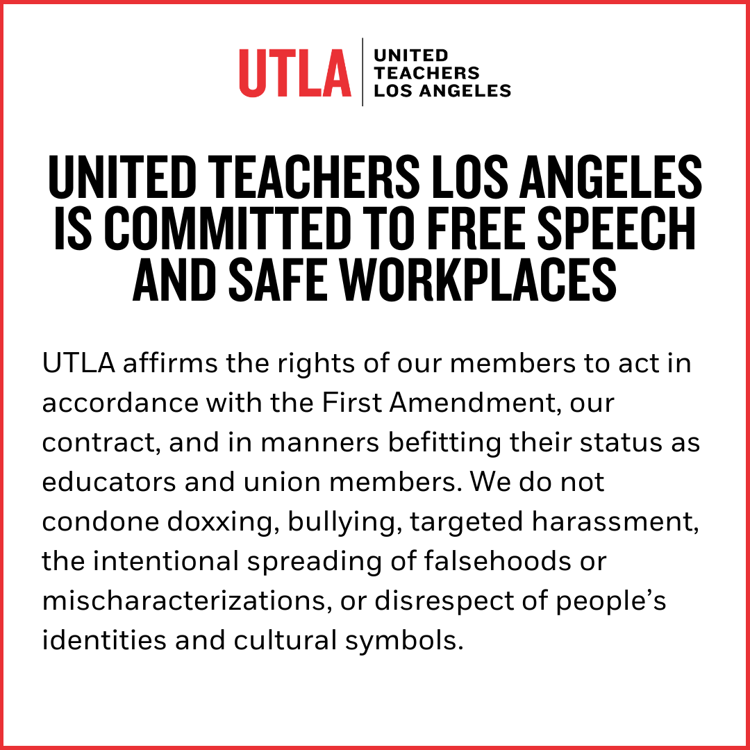 United Teachers Los Angeles tweet media