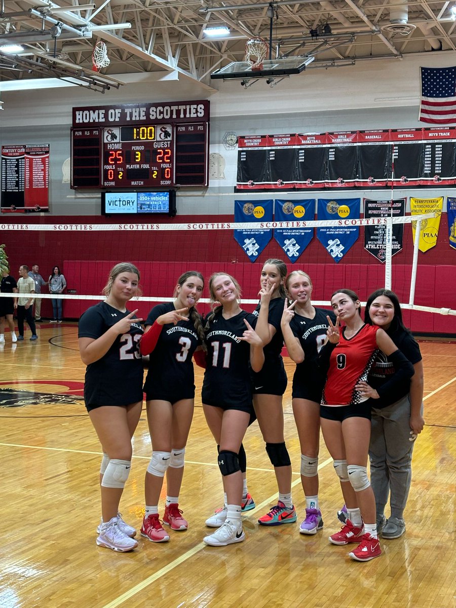 Volleyball team with an impressive 3-0 victory over Belle Vernon! Great job, Ladies! Kudos to our Student Section too!
“We Before Me!”
#BePhenomenal