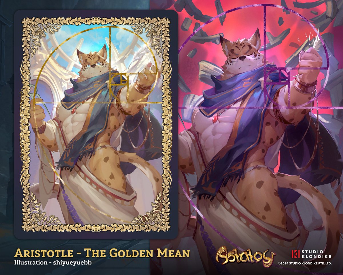 Aristotle - The Golden Mean joins the Trial! #Astatos

‘Both extremes must be commanded in the pursuit of that glimmering ideal.' This Hero Skin is out now as the monthly reward in Astatos, on Steam.

Illustration: <a href="/hyouga_576/">氷牙</a>