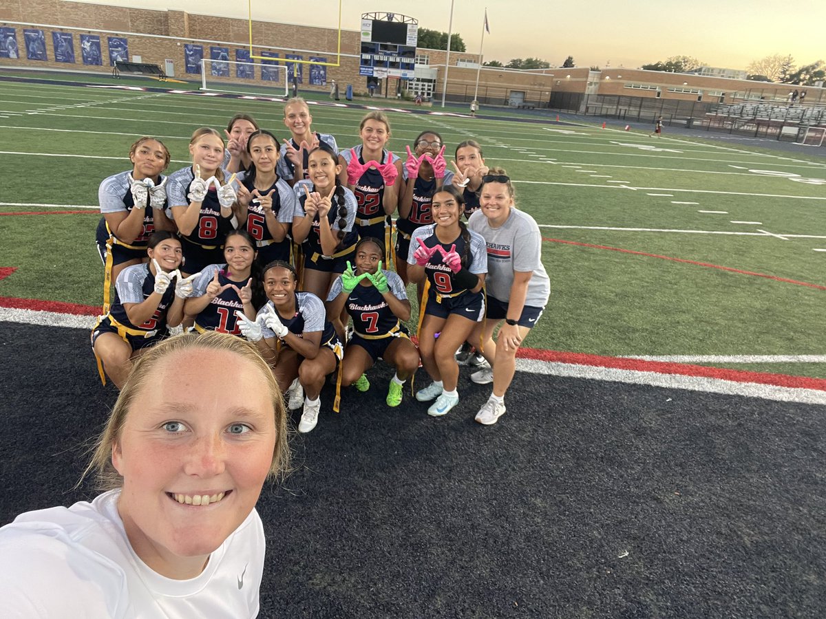 West Aurora Girls Flag Football tweet media