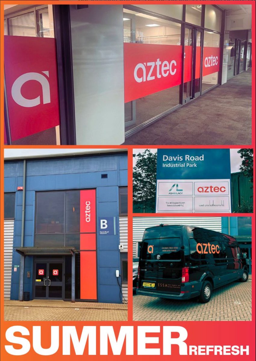 #Makeover #update, over the last few weeks of the #summer we continued our roll out our recent #rebrand

So we're delighted to unveil that both our #headquarters in Chessington and our #london #offices at the Business Design Centre have all now been #treated to a full makeover.