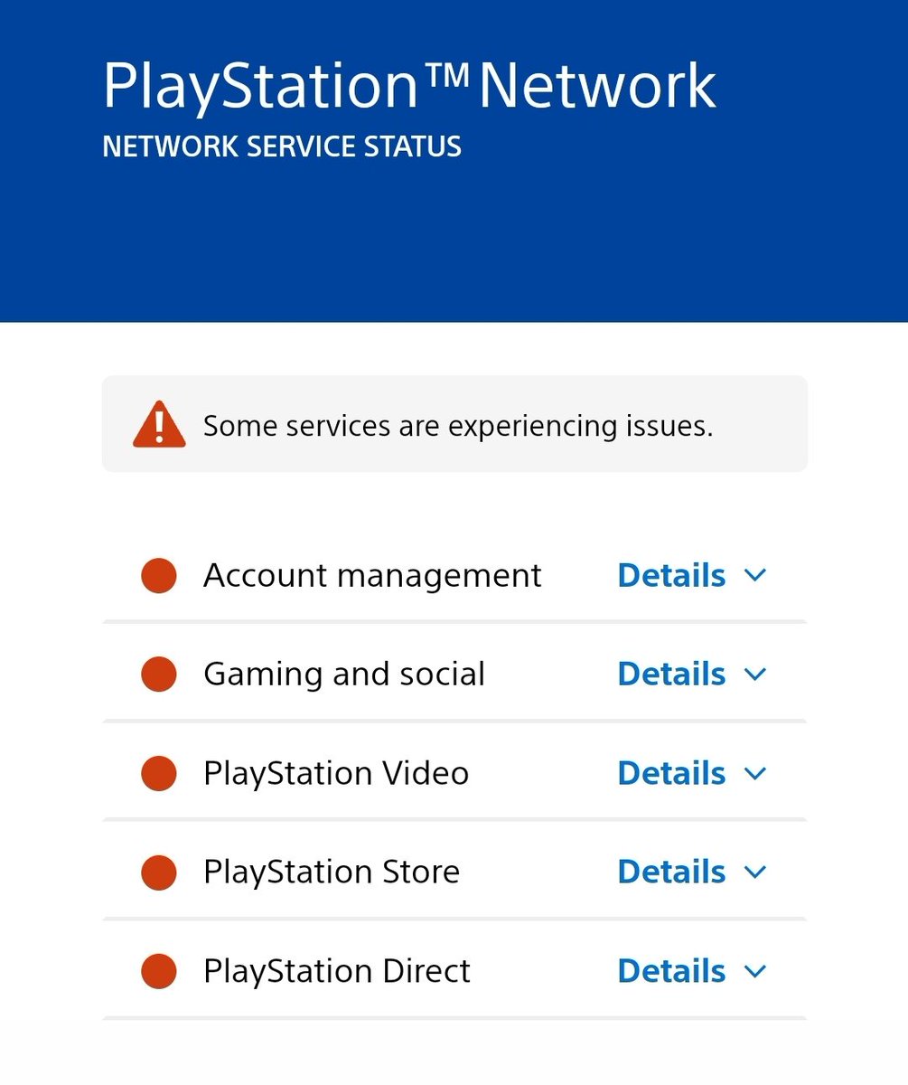 One would think that <a href="/PlayStation/">PlayStation</a> and @AskPlayStation that they'd at least acknowledge a full network outage and not just keep consumers in the dark.