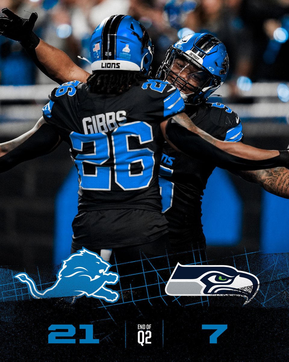 Halftime in the D

#SEAvsDET | #OnePride