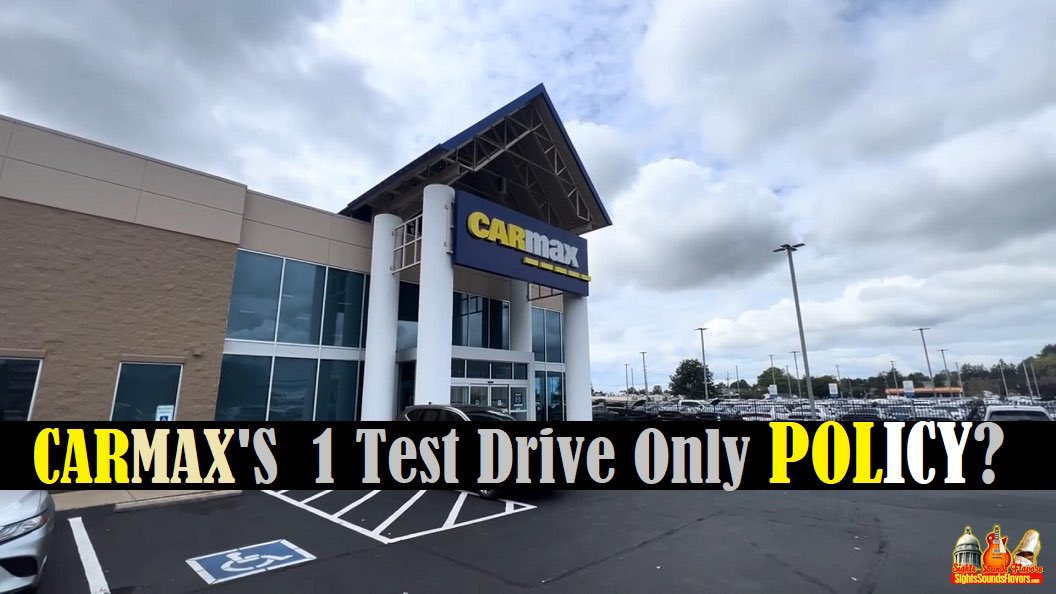 CarMax One Test Drive Only POLICY???
😒Video: youtu.be/Zt8ZCL3gUSo

#carmax #louisville #carsales #usedcars #sightssoundsflavors #customerservice