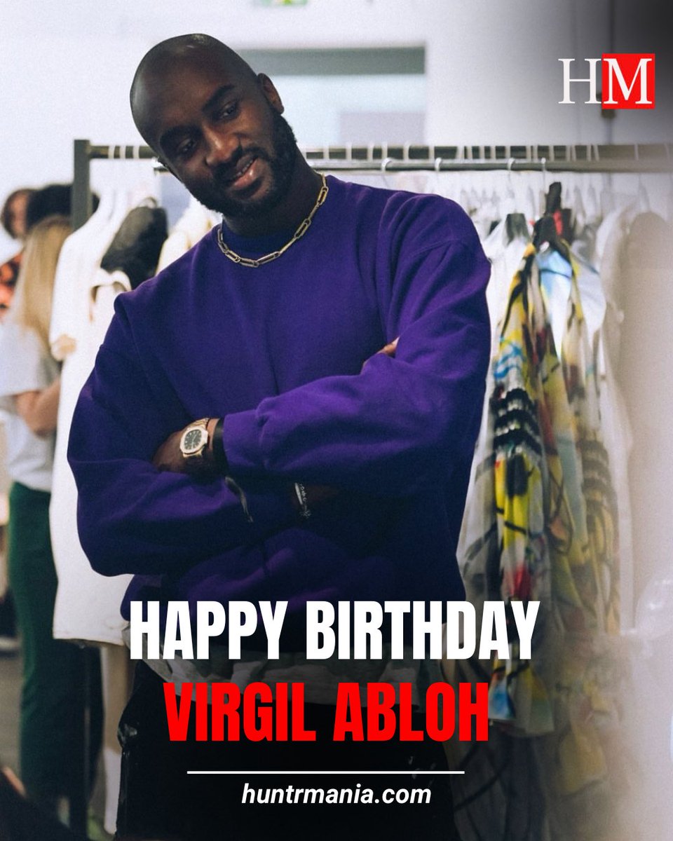 Your vision changed the world, your legacy lives forever - OffWhite.
Happy birthday Virgil Abloh