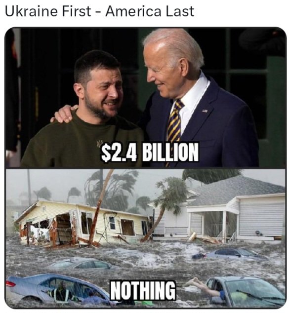 LfcVal's tweet photo. Kudos to whomever posted this picture from their post that I read!! Give that 2 the people affected by Helene in my state of Florida and the other states that were impacted 😒😤 https://t.co/PH8PsKPQXf