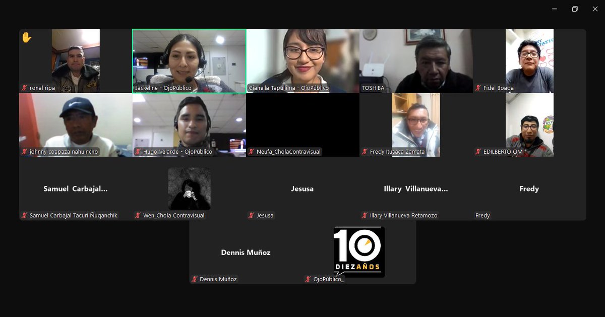 Red_AmaLlulla's tweet photo. ✅#Taller Comunicadores y locutores provenientes de 8 radios regionales y 2 organizaciones indígenas participaron de la segunda sesión introductoria de “Guardianes de la verificación”, un espacio en el que conocieron a #QuispeChequea, la herramienta de IA de @Ojo_Publico. 👇 https://t.co/mx3eCybAkP