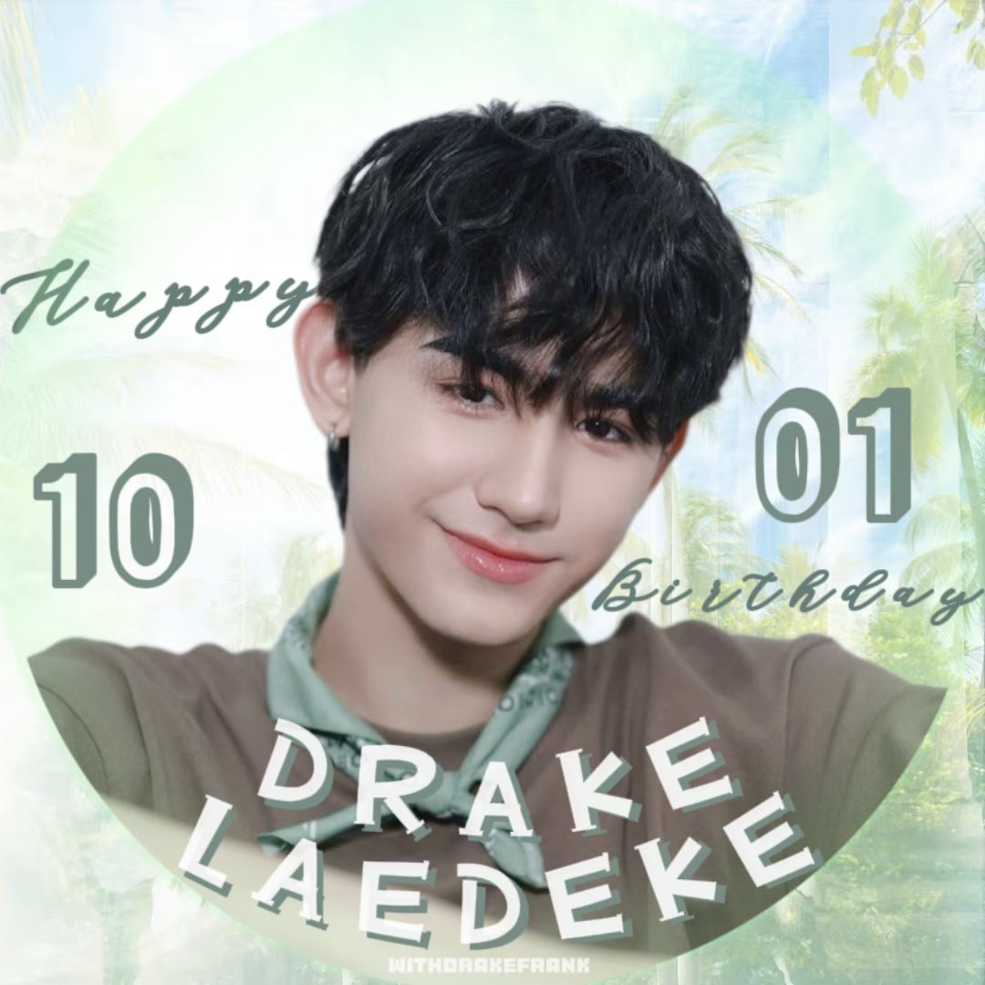 withdrakefrank's tweet photo. Happy birthday to my little boy🎂
Please tell your parents that I appreciate and love them❤️
hoping all the best things will always come your way❤️
Always love you🫶🏻
@drake_laedeke
#Drake24thBirthday
#Drake_Laedeke #ลิงน้อยของเดรก #WeAreDrakers #WithDrakeFrank https://t.co/2Tuadue3xW