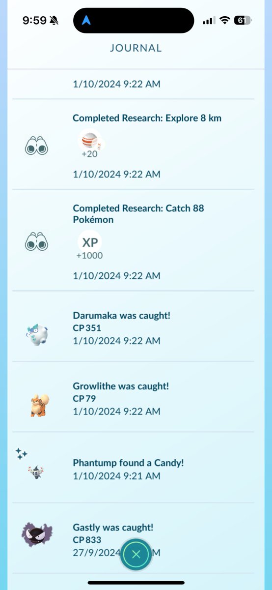 fattitan's tweet photo. @NianticHelp hello, catching the Pokémon doesn’t update the collection challenge. https://t.co/jR1tyoVpo3