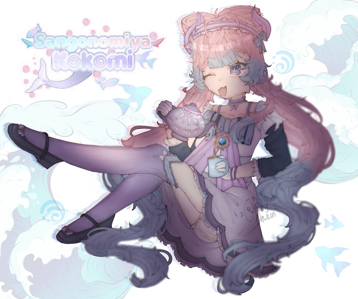 KittyLalee's tweet image. mwehehe kokomi art..
yummeresss!!!
#art #kokomi #kokomiart #genshinimpact #artist #cuteart #yummy